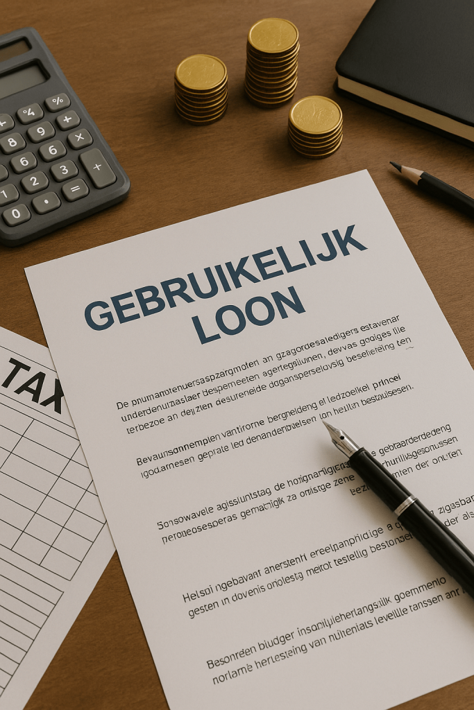 gebruikelijk loon dga